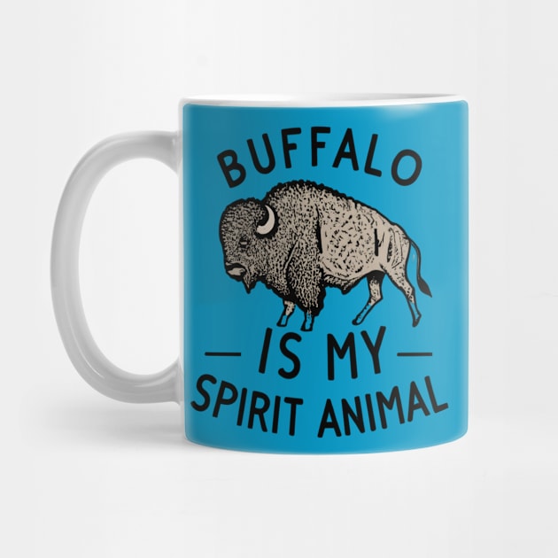 Buffalo is My Spirit Animal by NomiCrafts